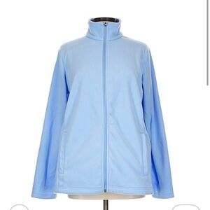Women's Light Blue fleece Jacket